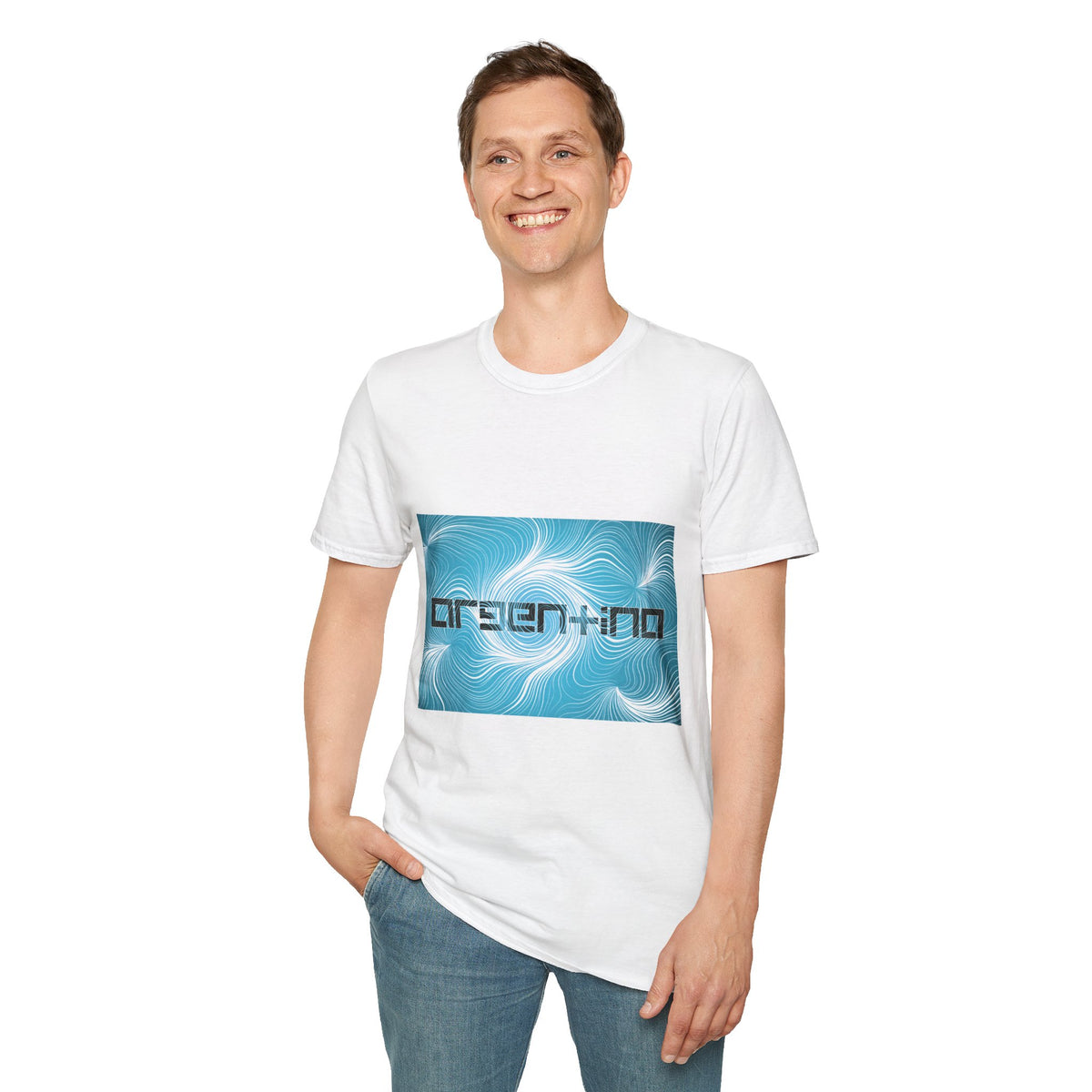 Albiceleste - Argentina T-Shirt — Blue Swir Graphic Tee