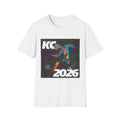 KC 2026 Colorful Dolphin T-Shirt — Vibrant Coastal Event Tee