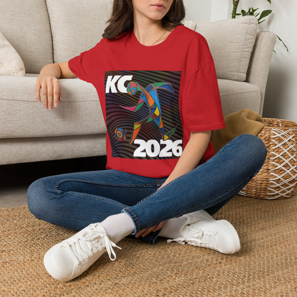 KC 2026 Colorful Dolphin T-Shirt — Vibrant Coastal Event Tee