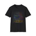 T-Shirt — Vibrant Aztec Jaguar Design with “MEXICO” Text