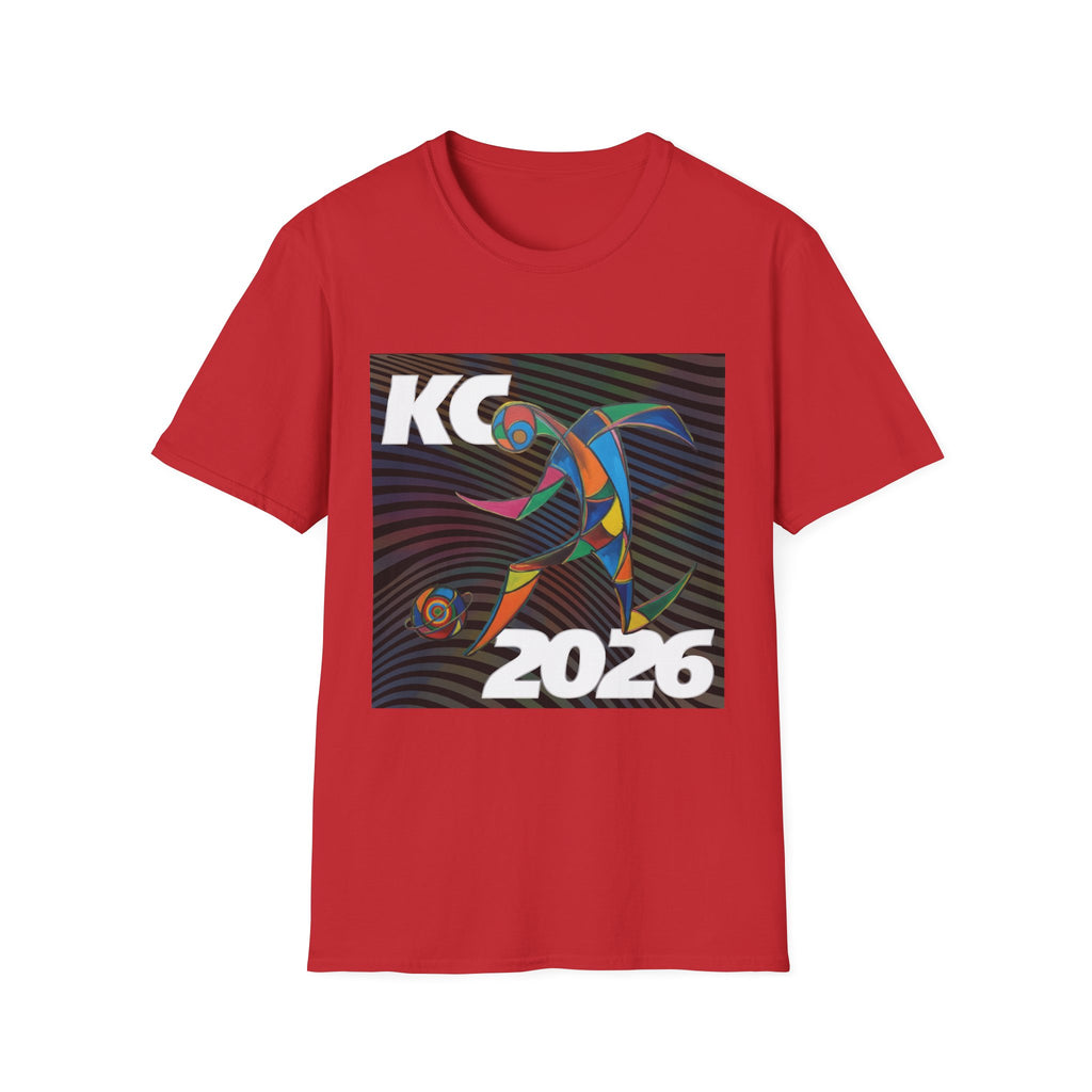 KC 2026 Colorful Dolphin T-Shirt — Vibrant Coastal Event Tee