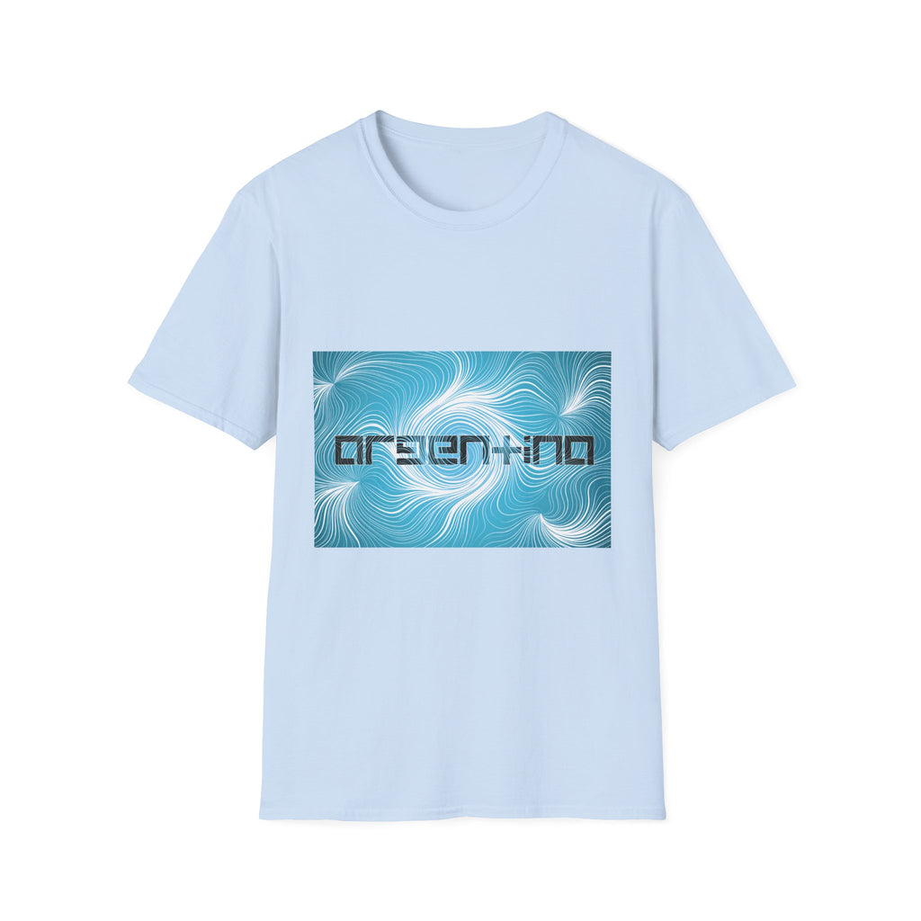 Albiceleste - Argentina T-Shirt — Blue Swir Graphic Tee