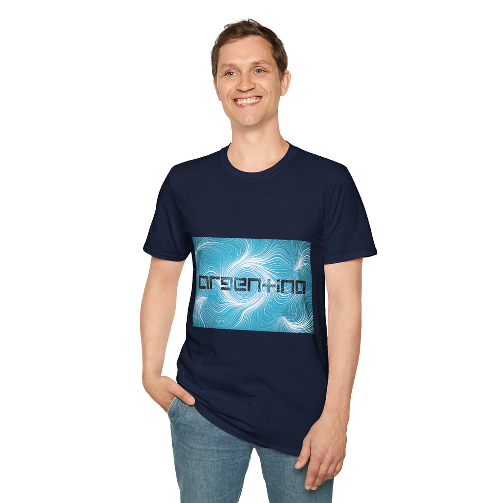 Albiceleste - Argentina T-Shirt — Blue Swir Graphic Tee