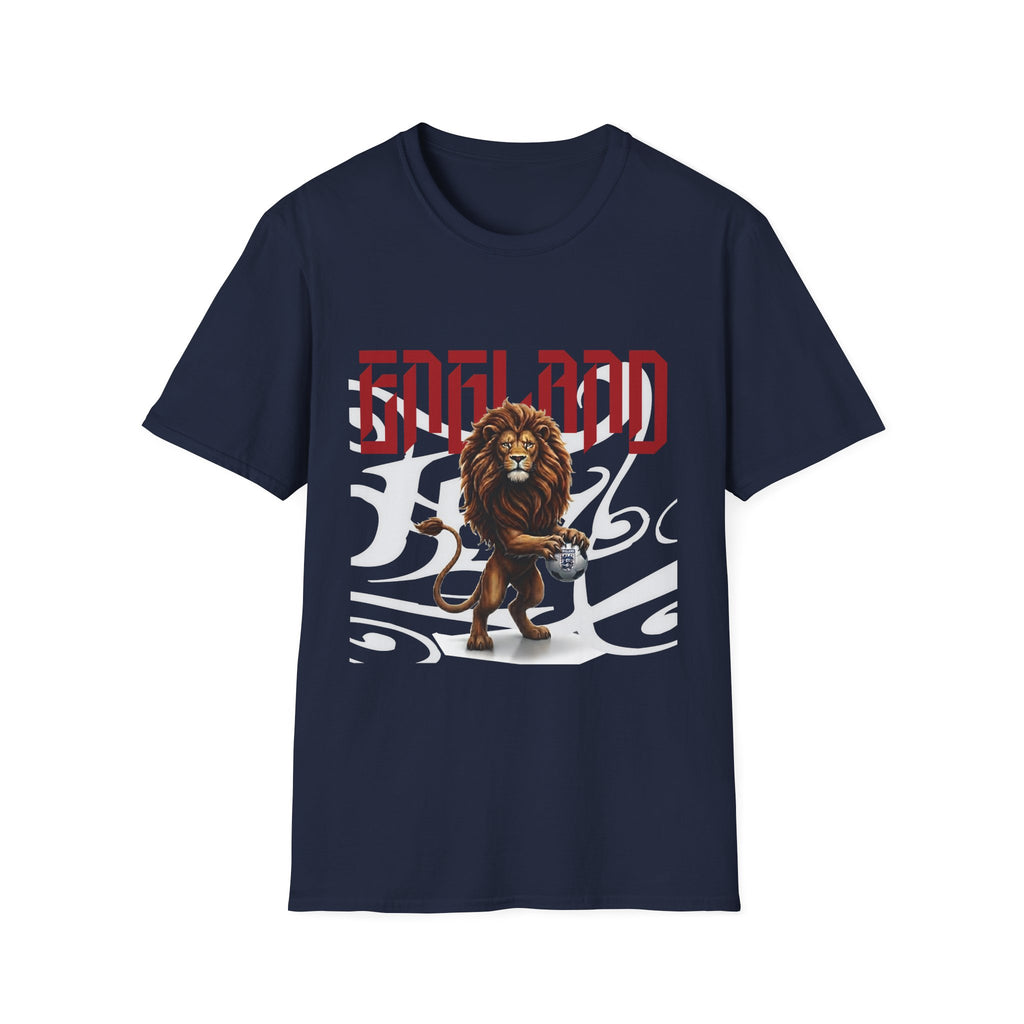 England World Cup Lion Graphic T-Shirt — Vintage Football Pride Tee